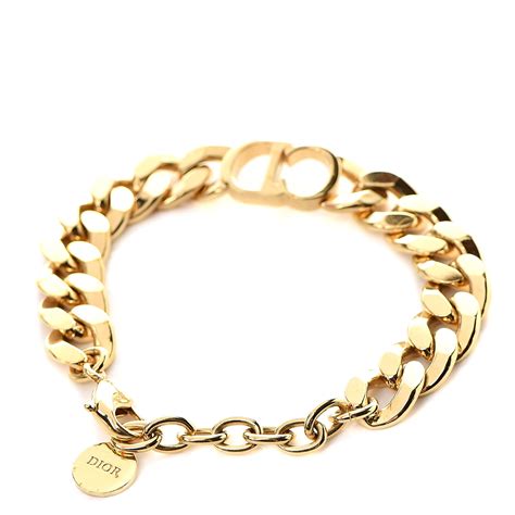 dior cd icon chain|christian Dior chain bracelet.